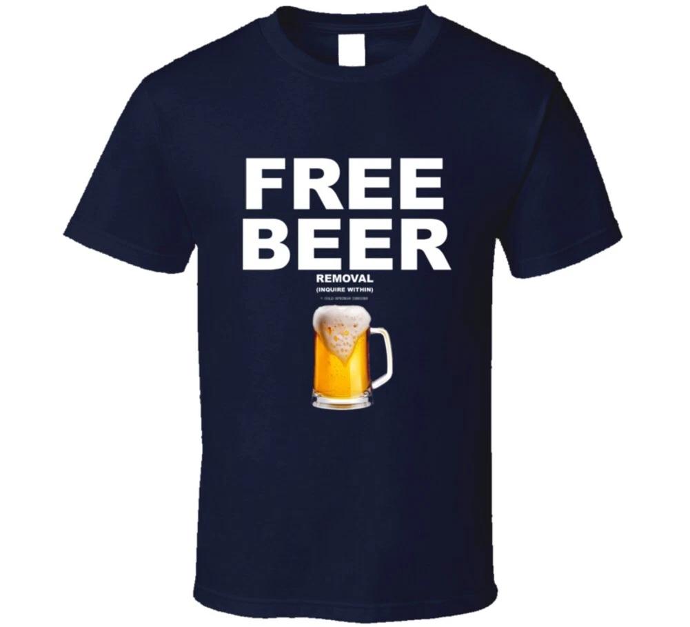 Free Beer Inquire Within Mug Funny Gift Drinking T Shirt 3XL