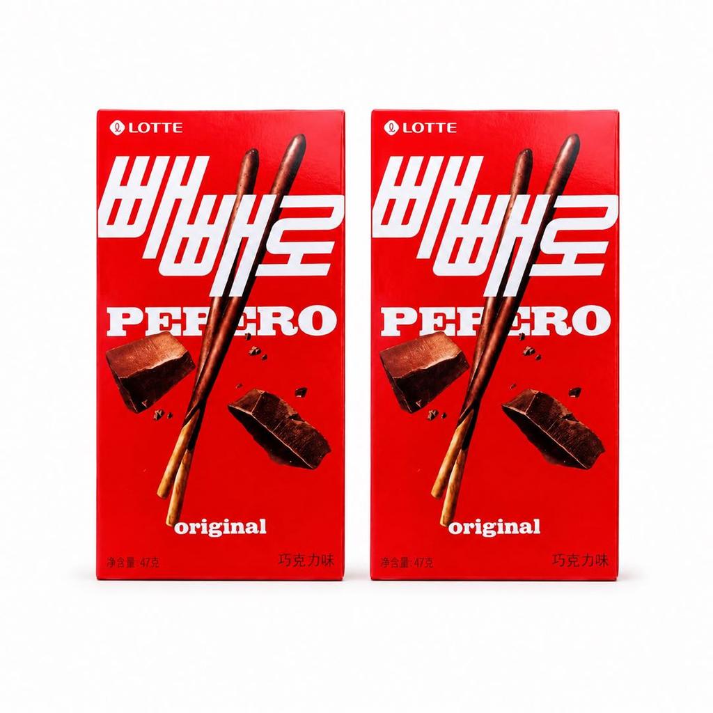 Lotte Pepero Schokoladengeschmack Keksstäbchen 47g