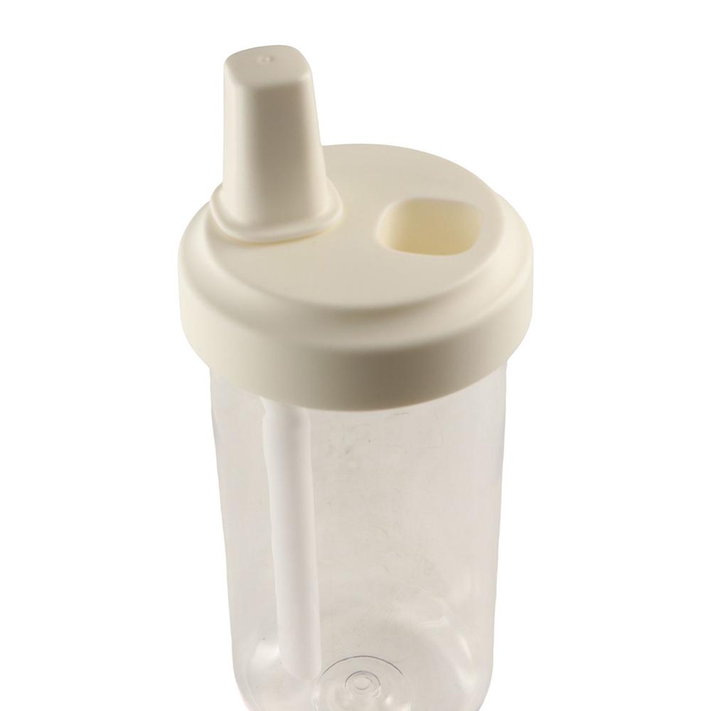Transparent Milk Plastic Cup 500/850ml Large Capacity Water Bottle Water Straw Bottles  Juice