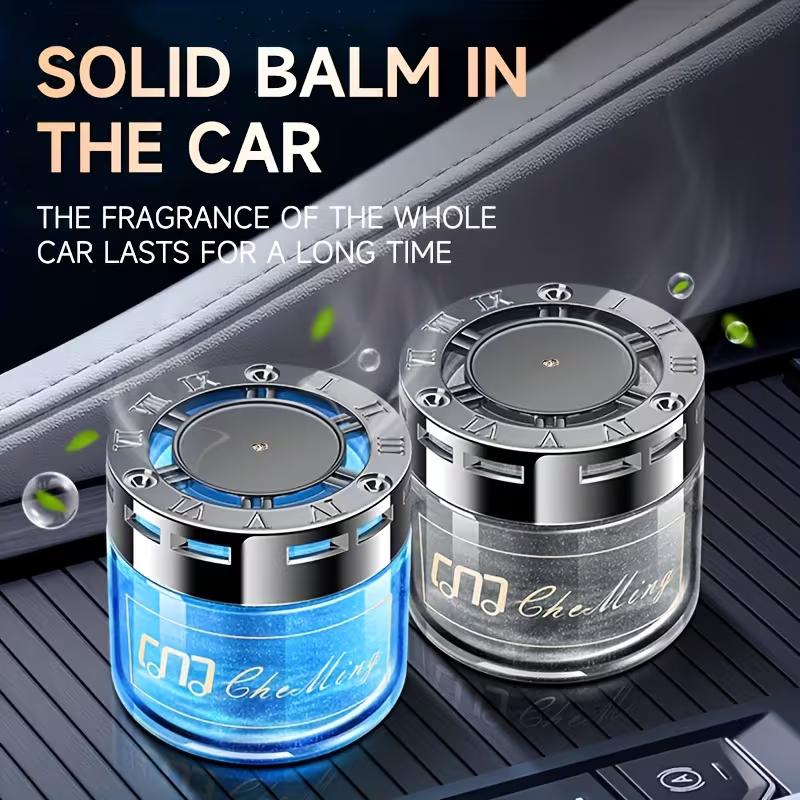 Air Freshener, Long-Lasting Fragrance, Solid Scent Balm for Men and Women, In- Odor Eliminator, Automotive Ornament