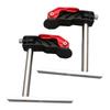 19Mm/20Mm Benches Dog Clamp Woodworking Benches Hold Down Clamp, Manual Flip Lever Board Holding Tool for Workbenches Routing Tasks
