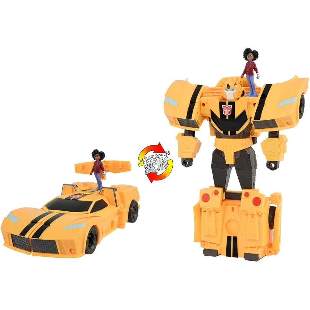 Takara Tomy Transformer ESC-02 Spin Changer Bumblebee & Mo Action Figure Collectible Toy