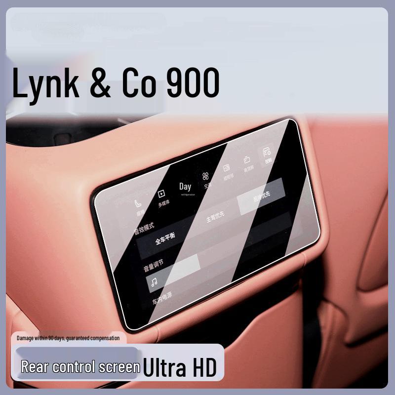 Screen Protector for Lynk & Co 900 Rear Control Display, TV, and Navigation Decor.