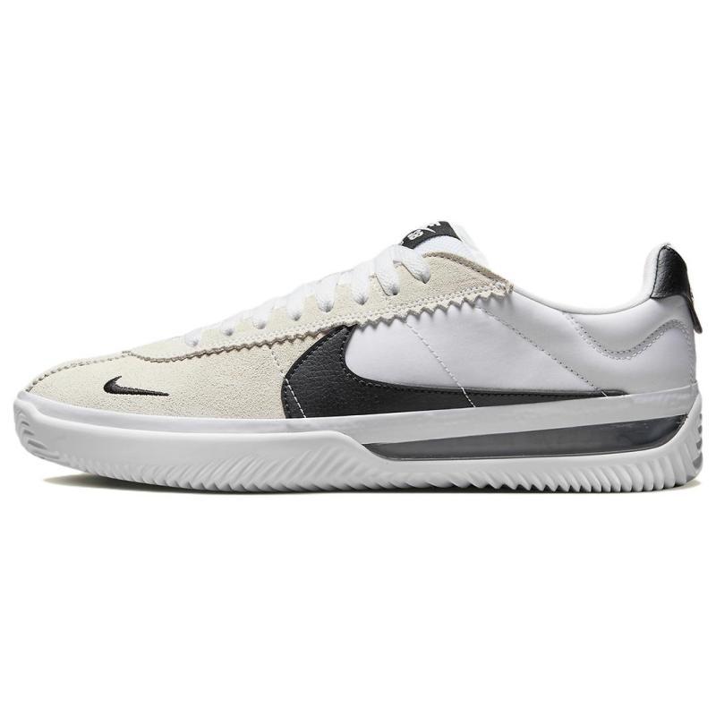 Nike Sb Brsb White Black Skateboard Shoes DH9227-101