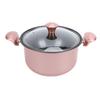 Stainless Steel Stock Pot Nonstick Cooking Soup Pot with Lid Ergonomic Handles for Induction Cooker Gas Stove