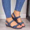 Sandals Women Summer Open Toe Comfy Super Soft Premium Orthopedic Low Heels Walking Sandals Toe Corrector Cusion