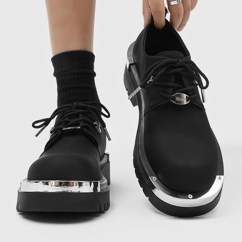 Fashion Designer style men's leather shoes Thick bottom height increasing Fashion and Leisure Party Luxury casual shoes 38-46 Hot