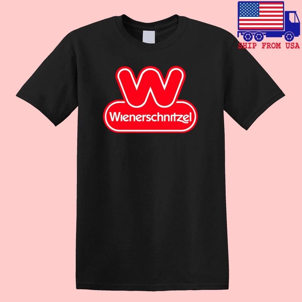 Wanted Wiener Wienerschnitzel Restaurant Men s Black Size S-5XL S
