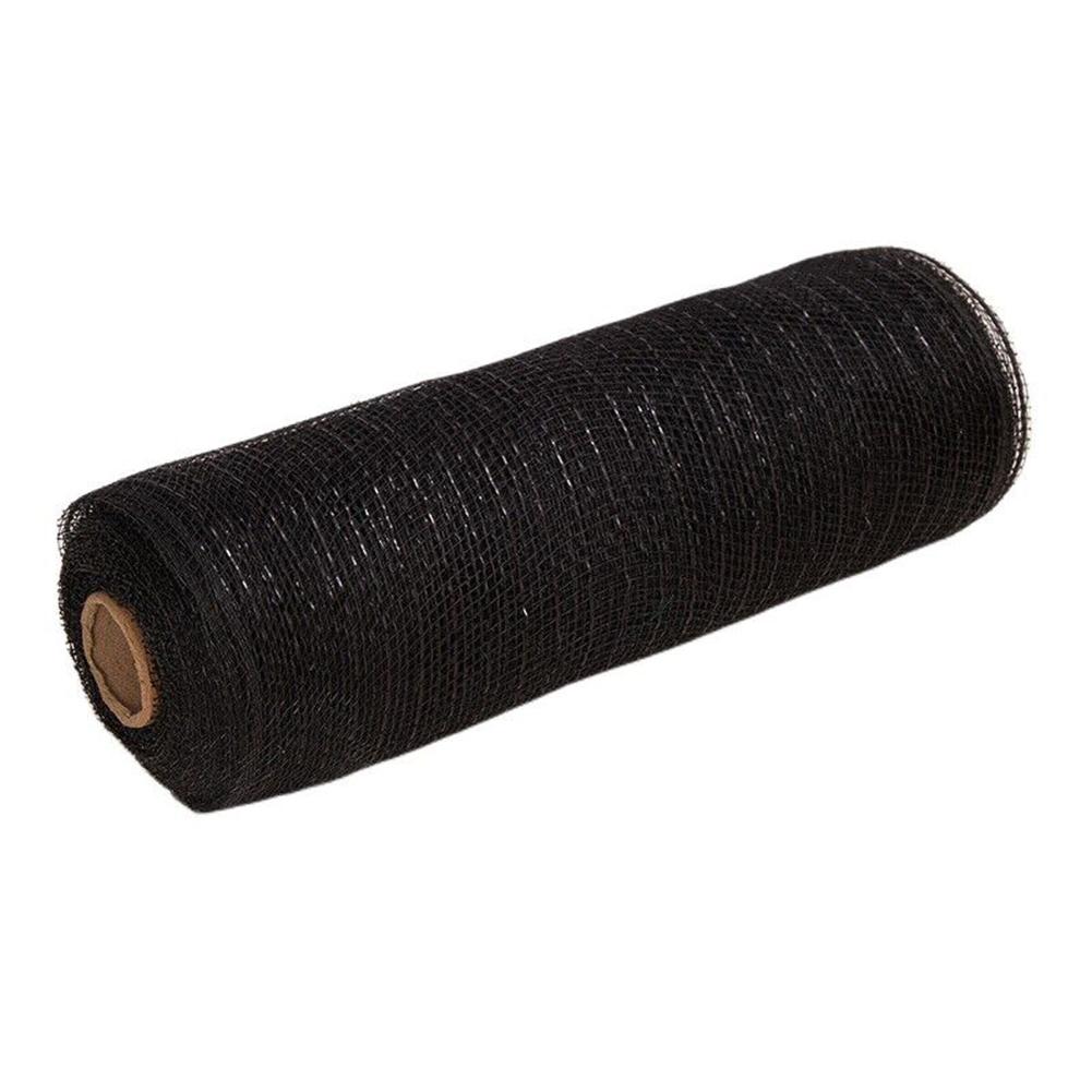 1 Roll Of Decorative Nets Christmas Deco Mesh Rolls For Wreaths Swags Bows 12 Colours 26cm X 10yd Polypropylene Plastic