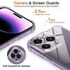 Luxury Shockproof Clear Phone Case For iPhone 15 14 13 12 11 Pro Max X XR XS Max 7 8 Plus Transparent Soft TPU Back Cover Shell