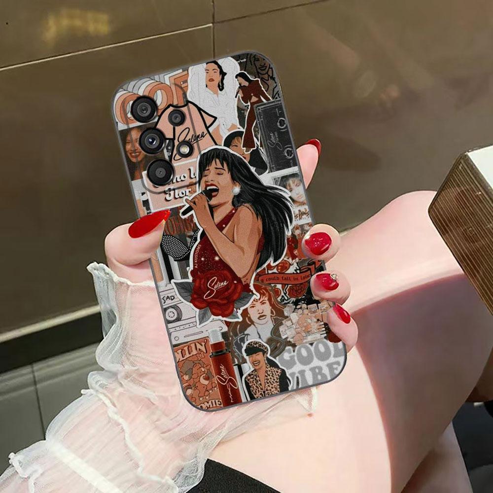 S-Selena Q-Quintanilla Phone Case For Samsung Galaxy A72 A71 A55 A54 A53 A52 A42 A34 A33 A32 A23 A22 A21S A20S Case Funda Shell