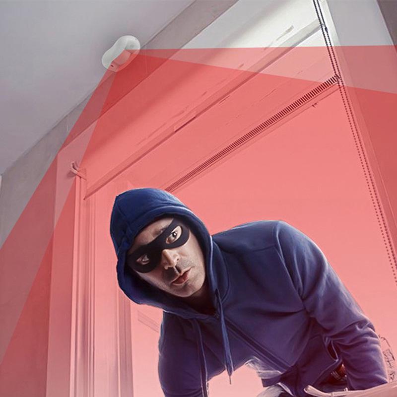 Wired Infrared Detector Alarm System for Doors and Windows