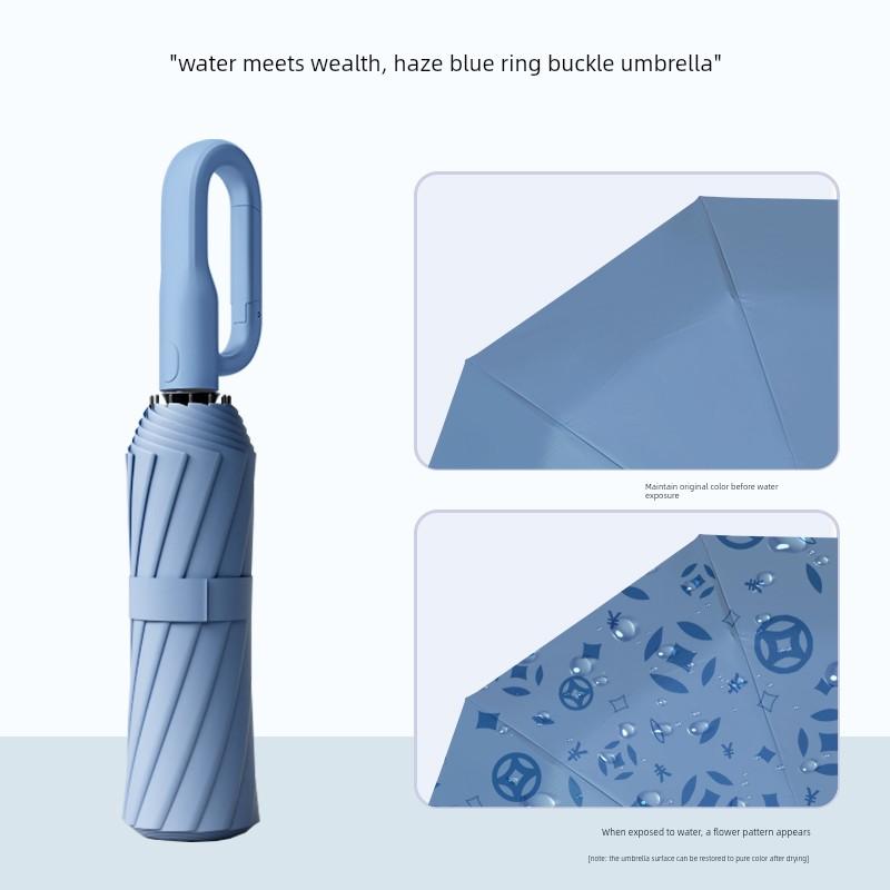 Automatic Umbrella That Opens When Wet, Dual-Purpose for Sun and Rain, Large Size for Men, Extra Large for Two People, Wind-Resistant, Sturdy