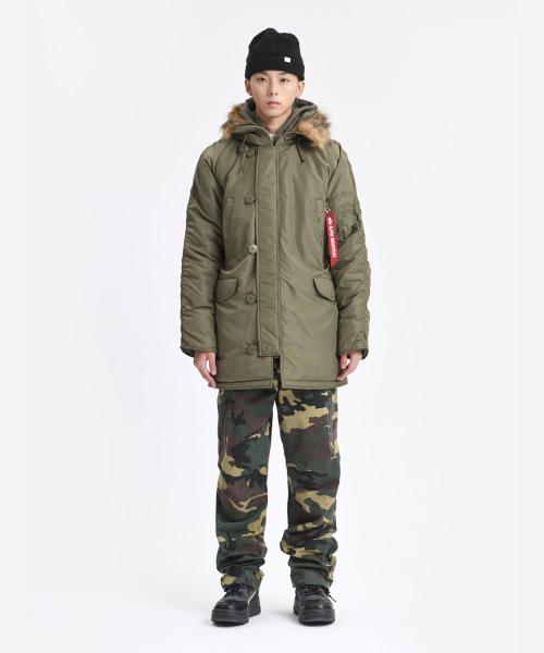 Alpha Industries N-3B Oxford Parka Og-107 Green
