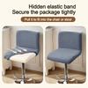 Elastic Bar Stool Seat Cover Anti-slip Lift Rotating Chair Cover  for Hotel Restaurant Bar Counte