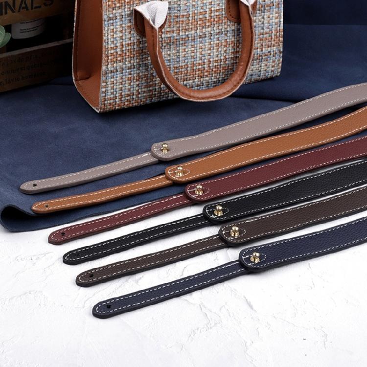 26in Handbag Shoulder Strap Lychee Texture Strap PU Leather Crossbody Bag Strap