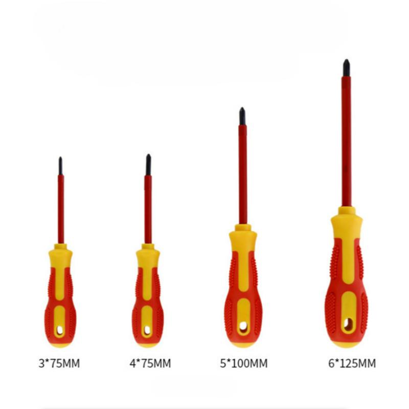 10pcs Magnetic Screwdriver Screwdriver Set Insulated Phillips Slotted Bits Electrician For Electrician Hand Tool Multifunctional