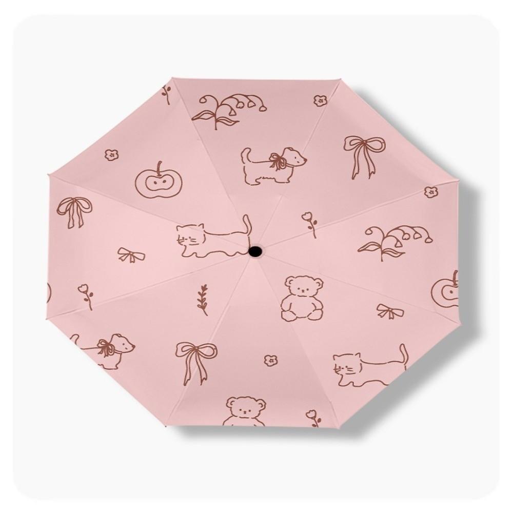 UV Protection Dual-Use Umbrella Automatic Folding Umbrella Lightweight Travel Rain Umbrella  Beach