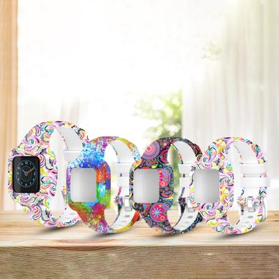 Horlogeband Patroondruk Zachte siliconen polsband Polsband voor Garmin Fit JR3/Vivofit Jr.3