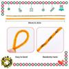 Fenrry 200PCS 4 Color Pipe Cleaners Chenille Stem Set Glitter Craft Pipe Cleaners for Arts and Crafts Xmas Home Decoration
