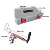 Professional Knife Sharpener Rotating Flip Design Fixed Angle Knife Adjustable Knife Sharpening Kit with 10 Wet Stones for Fine Grinding and Cleaning