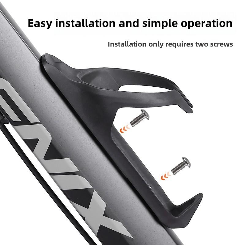 Bicycle Ultra Light Water Bottle Rack Installation Anti theft Protective Shell Bracket GPS Tracker Hidden Box