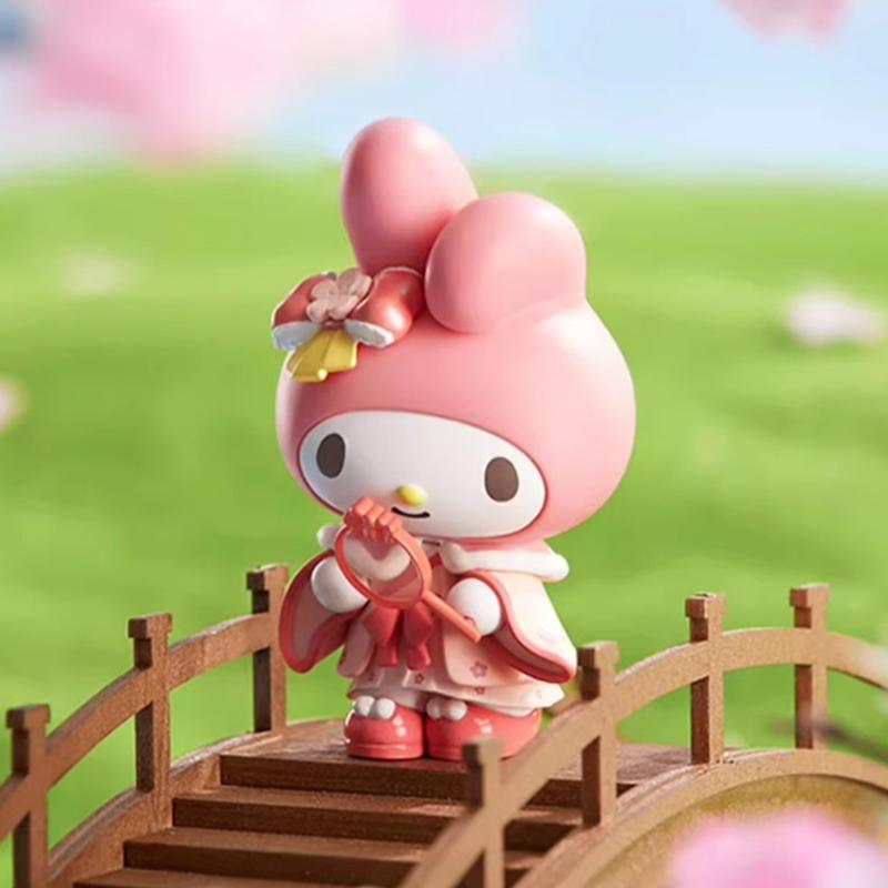 

Miniso Sanrio Слепой бокс Новая рифма Цветочное платье Таинственный пакет Куроми Почакко Синаморолл Милая Мелодия Экшн-фигурка Сюрприз-подарок