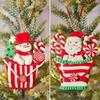 Soft Clay Christmas Mini Tree Creative Little Angel Christmas Tree Shaped Fun Scene Decorations Xmas Tree Decors