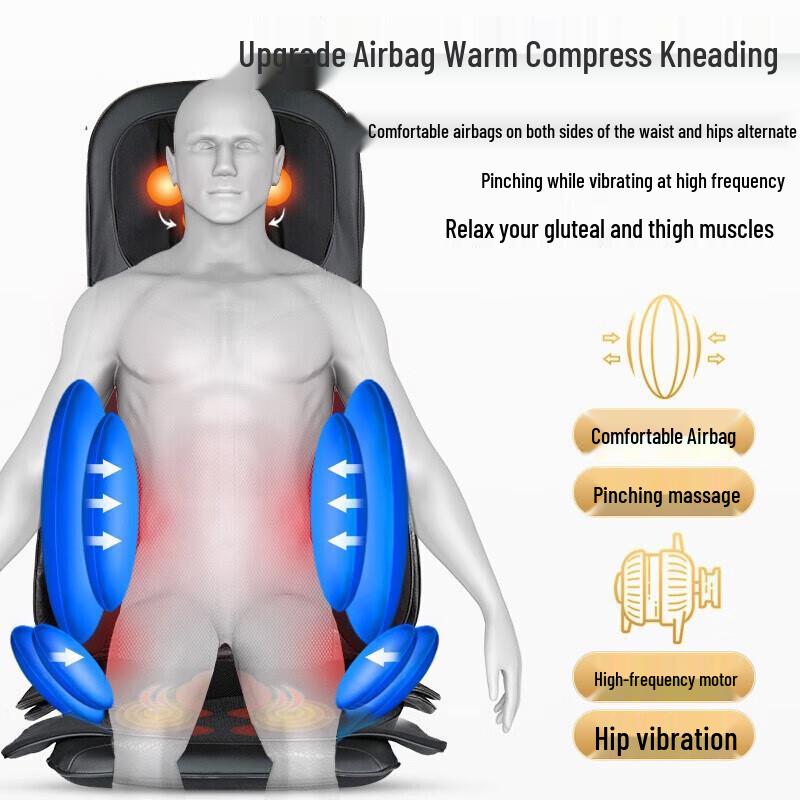 CLORIS S308 Multi-functional Full Body Massage Cushion