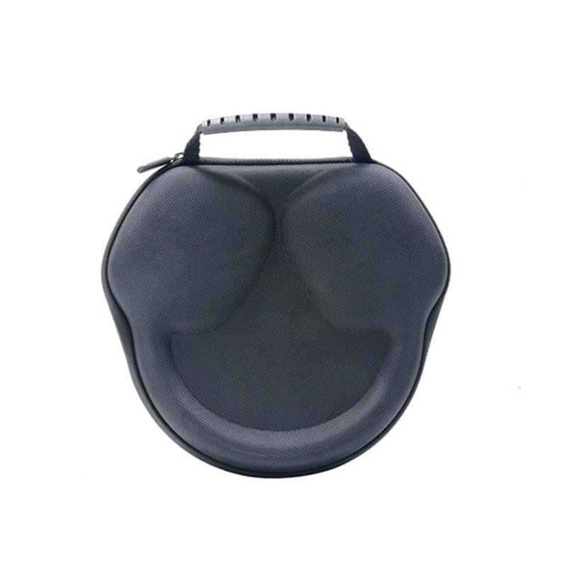 

Портативный чехол для наушников с сетчатым карманом, чехол для переноски гарнитуры с ручкой-молнией для полноразмерных наушников