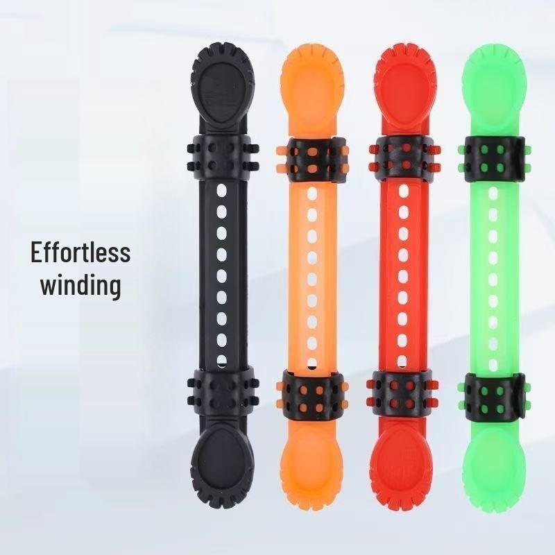 Adjustable Fishing Line Winder Clip for Rods - Quick and Easy Fishing Gear Accessory