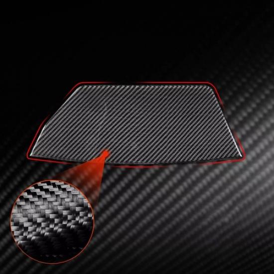 For 2013-2017 Honda Accord Central Console Lower Panel Cover Trim Carbon Fiber