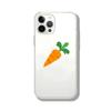 Cute Carrot Phone Case Transparent Fundas for Iphone 14 11 12 13 Mini Pro Max Se 5 6 6 S 7 8 Plus Xr X Xs Shockpoof Back Cover