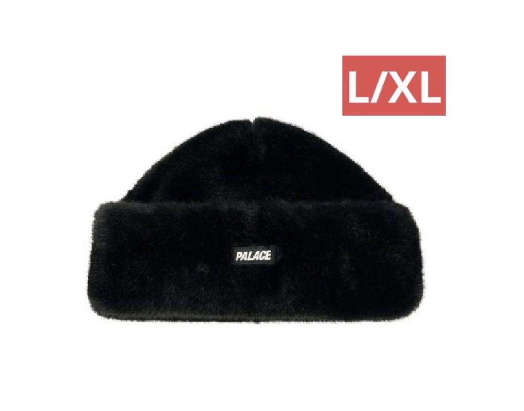 

[Б/У] PALACE Шапка-бини Teddy Черная L/XL
