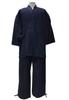 Edoten Original Denim Samue (100% Cotton) - Durable yet Soft, Patterned, Year-Round, Men's, Waist Pattern, Navy Blue, Seigaiha Pattern, Size M