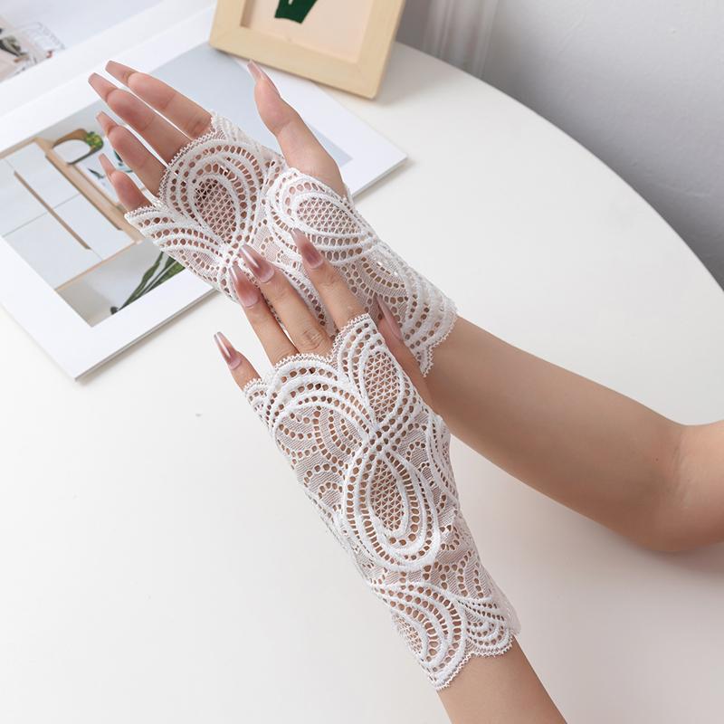 Süße Spitze Aushöhlen Falsche Manschette Abnehmbares Hemd Pullover Dehnbare Dekorative Ärmel Handgelenk-Accessoires Für Party