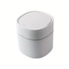 Desktop Trash Can Mini Push Type Pop Lid Sanitary Bucket Peel Melon Seed Shell Garbage Trash Can Car Trash Can