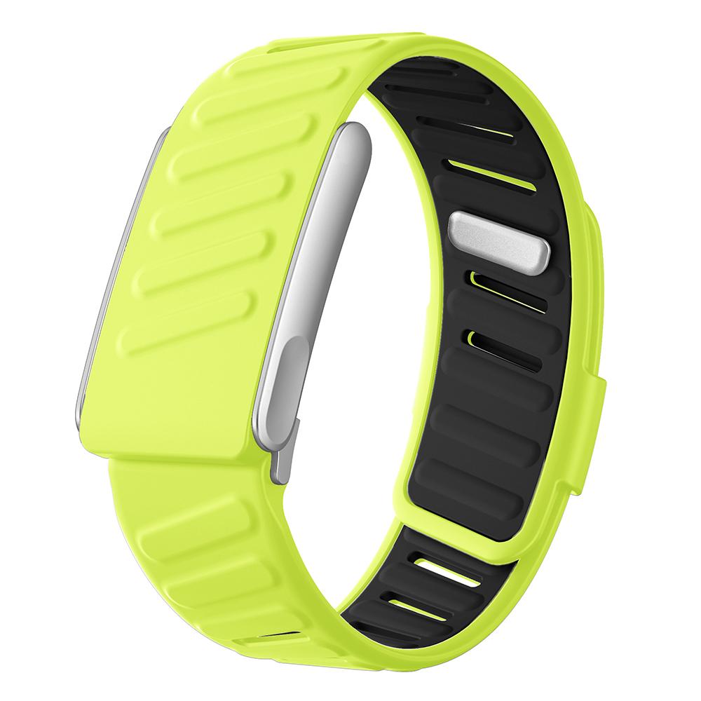 עבור רצועות Whoop mg רצועת ספורט מסיליקון רכה דו-צבעית רצועת יד מתכווננת עבור Whoop mg 5.0 מסגרת מתכת רצועת כושר