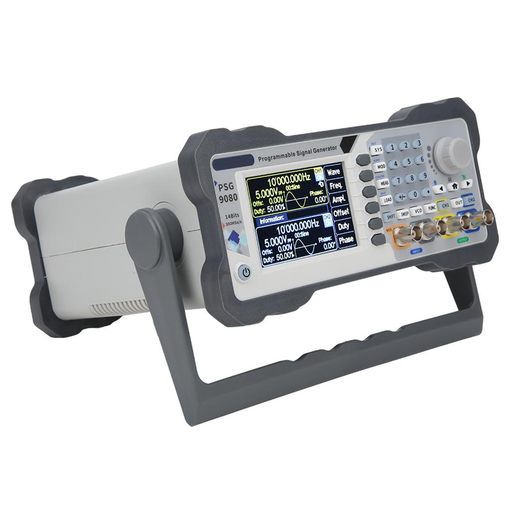 PSG9080 80MHZ Programmable Dual Channel Arbitrary Waves Generator Signal Amplitude ModulationUK 220V