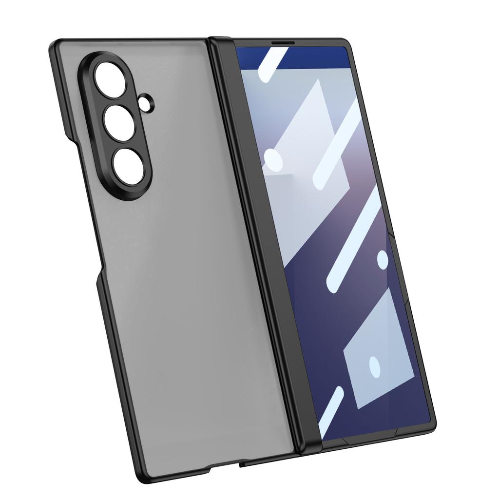 Etui i folia ochronna na telefon komórkowy Samsung Z Fold7, zintegrowane składane obrotowe etui ochronne z przezroczystego PC