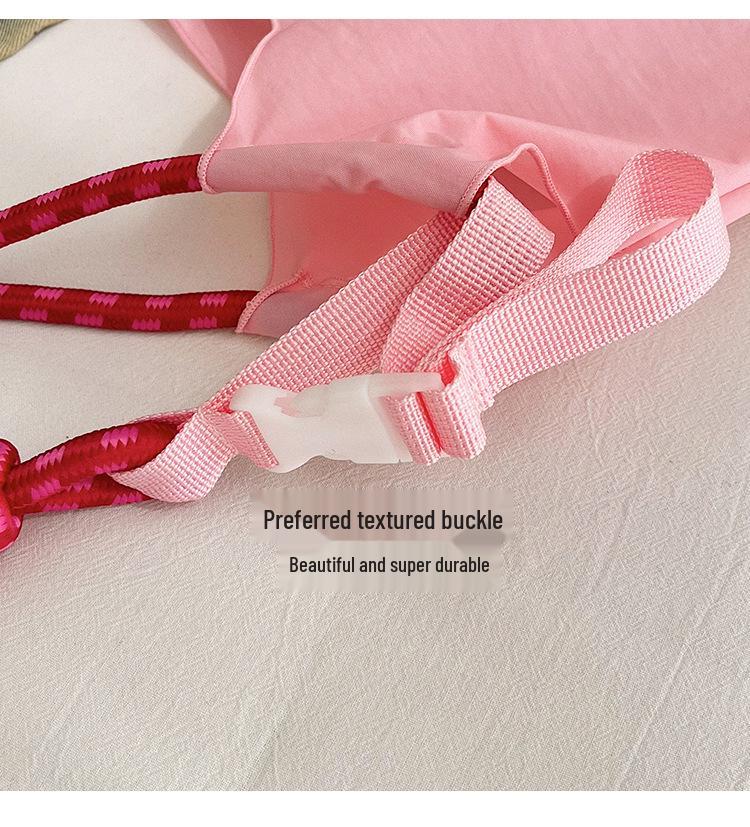 2025 Exquisite Embroidery Eco-Friendly Nylon Canvas Crossbody Shoulder Bag for Women
