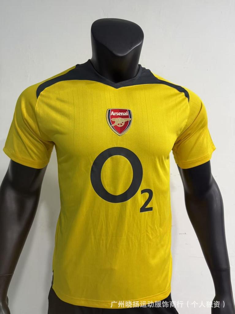 Vintage football jersey Manchester United Arsenal Chelsea Real Madrid short-sleeved jersey