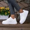 Women Sport Shoes Running Sneaker Comfort Shoes Lace up Breathable White Walking Shoes