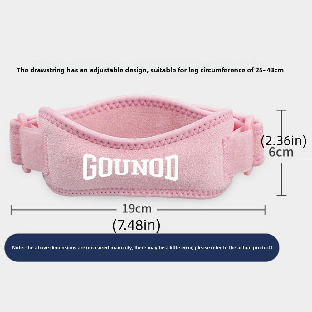Adjustable Knee Patella Support Cushion Pressure Sport Knee Wrap Knee Band Brace  Tennis Ball