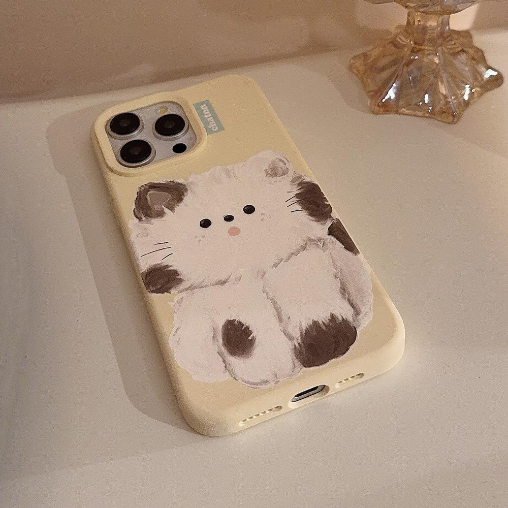 Cute Oil Painting Kitten Case for iPhone 17 iPhone 17 Pro Max