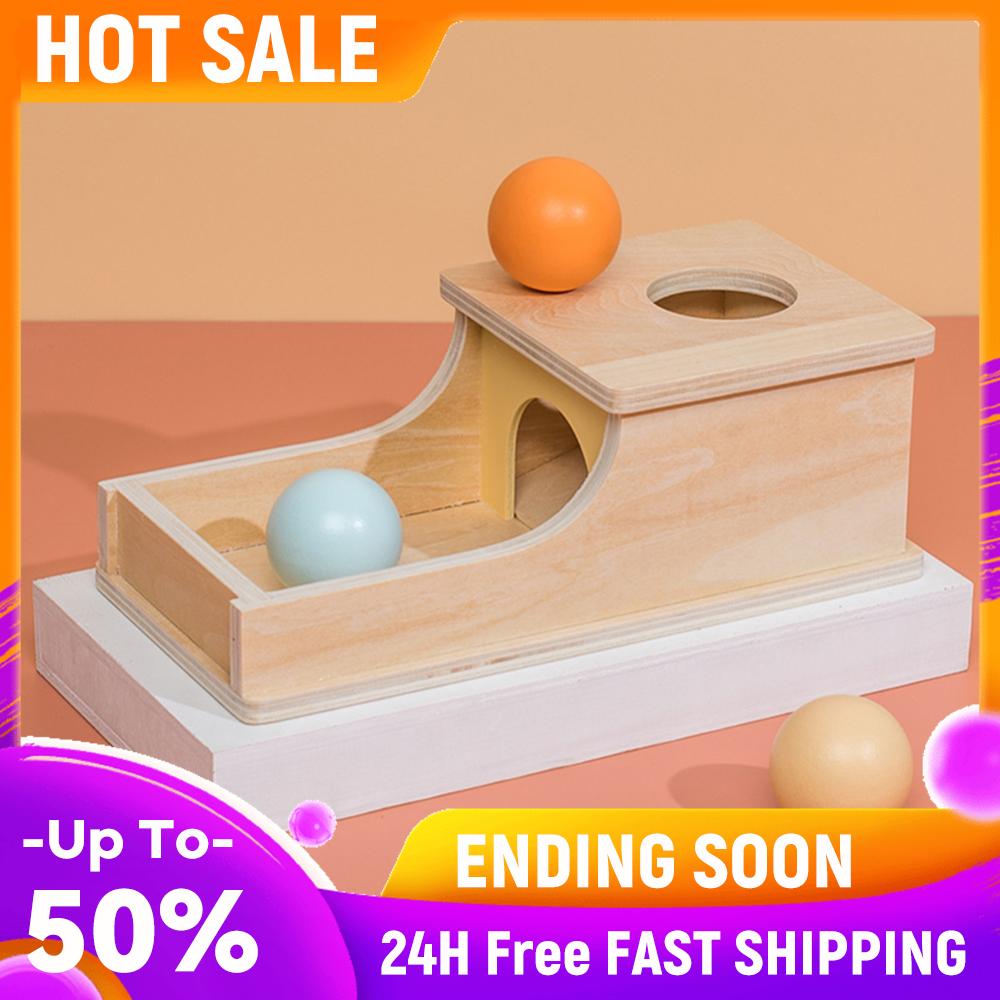 

Wooden Object Target Box with Tray Matching Blocks Learning Early Educational Toys Puzzle Games for Toddler China Mainland