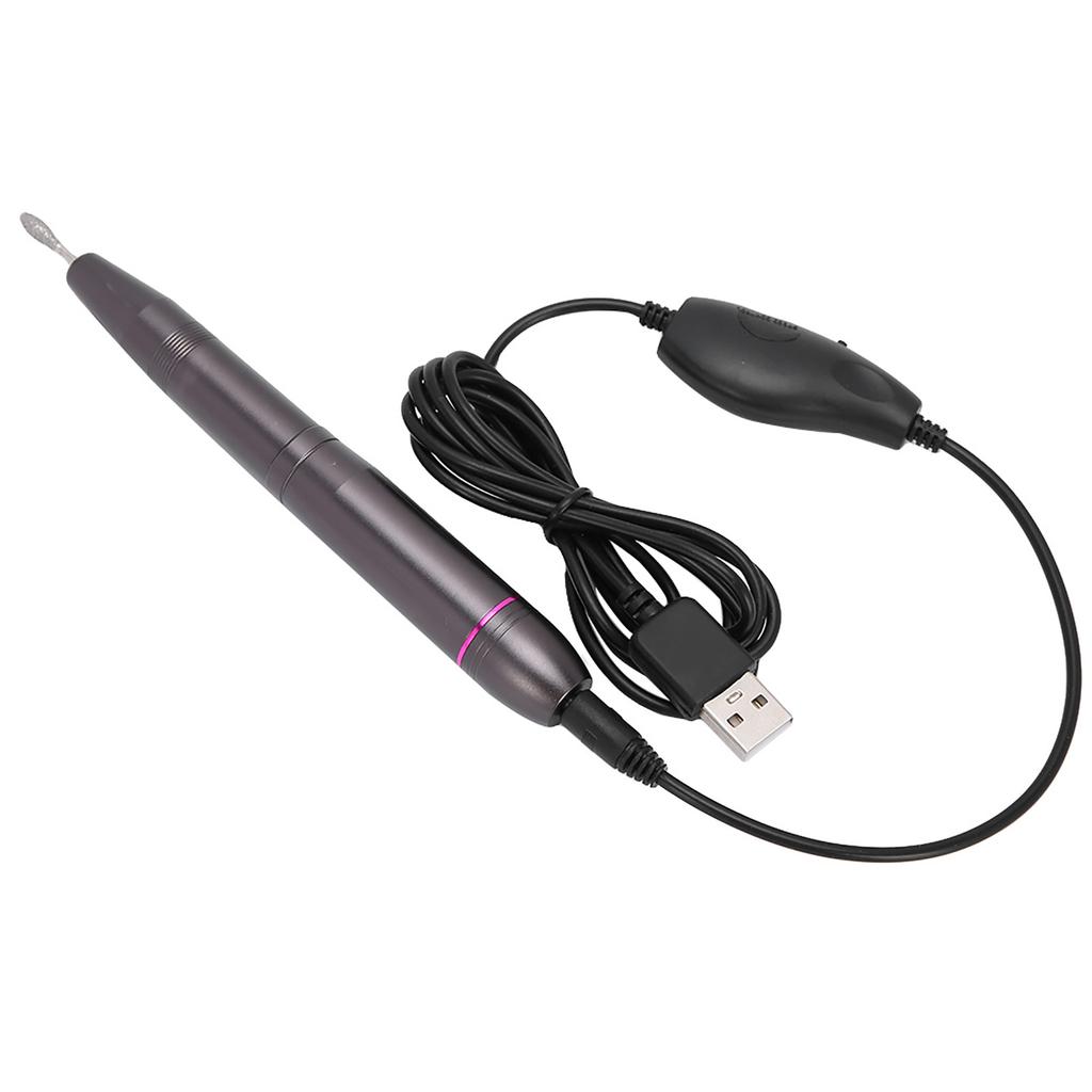 Nail Drill Pen Electric Nail Grinder Polisher Kit Portable Polishing Manicure Tool