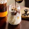 Shangqi Vintage American Whirlwind Glass Coffee Cup Set
