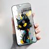 Casing For Sony Xperia XZ2 H8216 H8296 XZ3 H9436 H9493 Case Aesthetic Fashion Cute Cat Shockproof Black Silicone Soft TPU Cover
