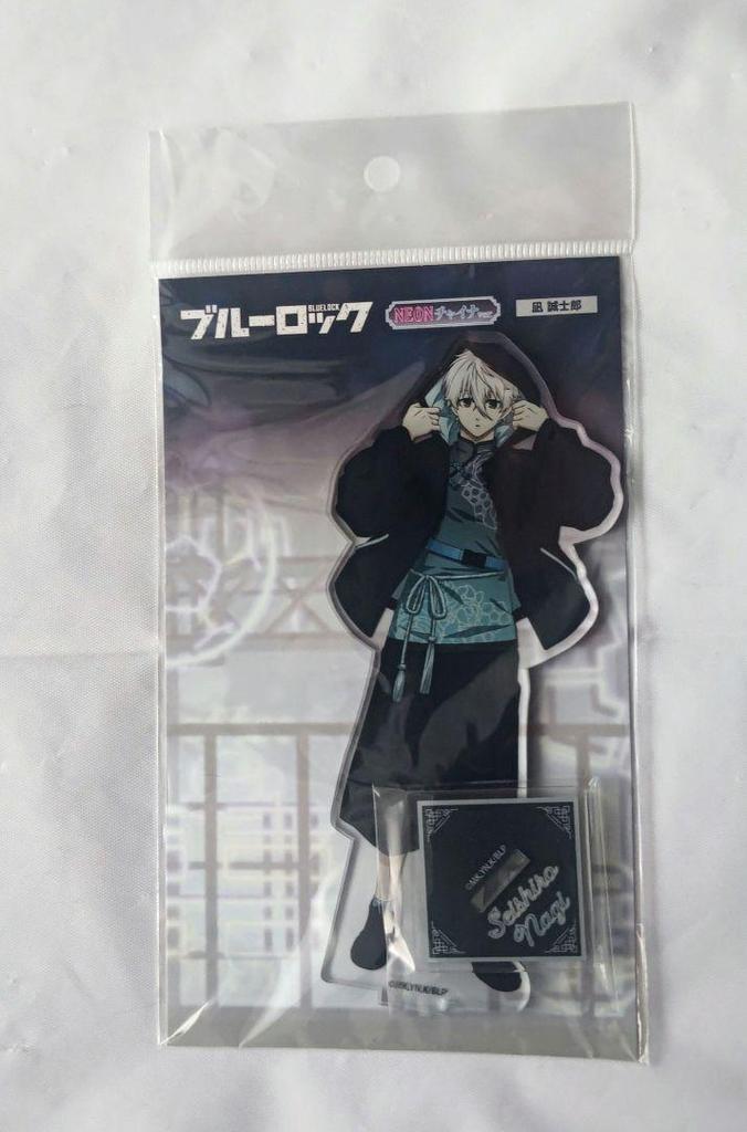 [USED] Blue Lock NEON China Nagi Seishiro, Mikage Reo, Chigiri Hyouma Acrylic Stand